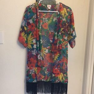 Hawaiian LuLaRoe Kimono